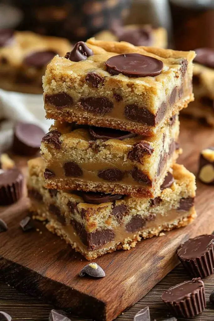 How to Make Peanut Butter Cup Gooey Bars