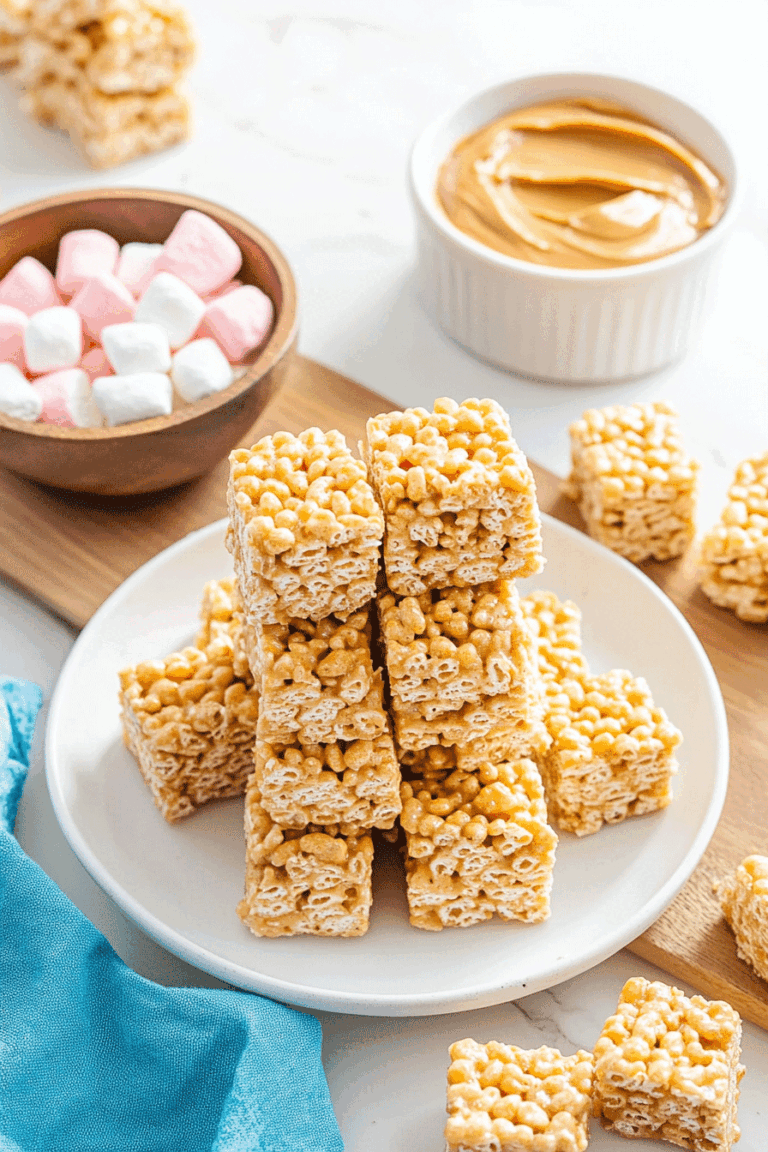 Peanut Butter Rice Krispie Treats