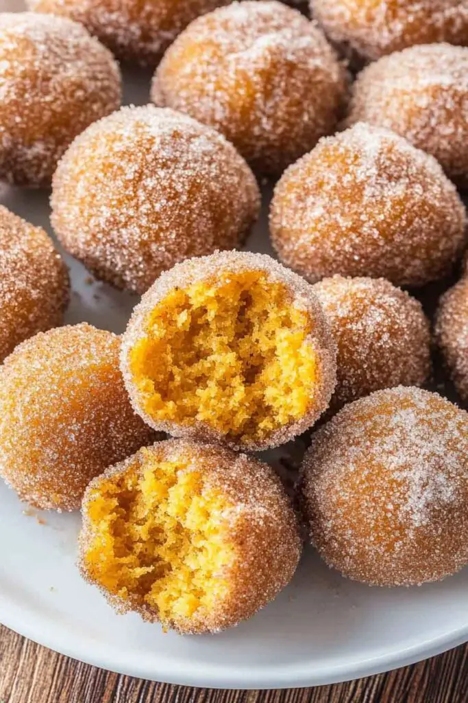 how to maKE Pumpkin Donut Holes in the Air Fryer Oven
