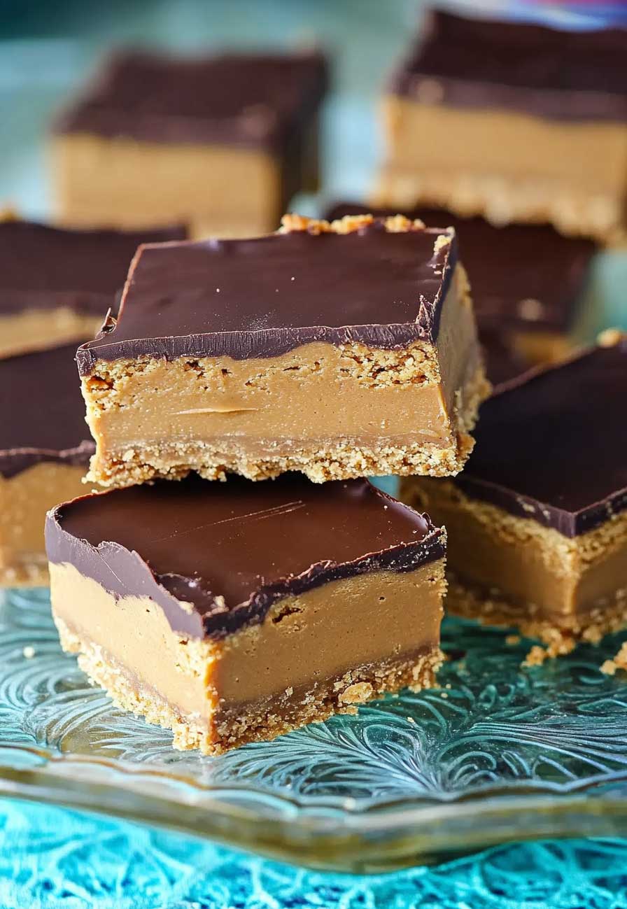 Reese's Peanut Butter No Bake Bars
