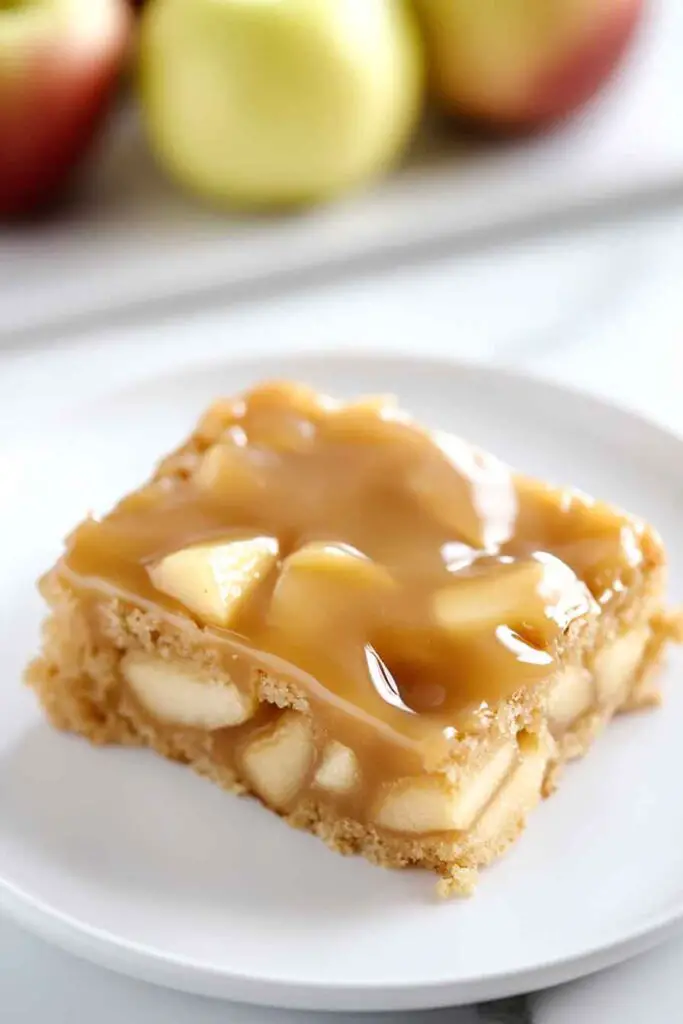 Caramel Apple Sheet Cake
