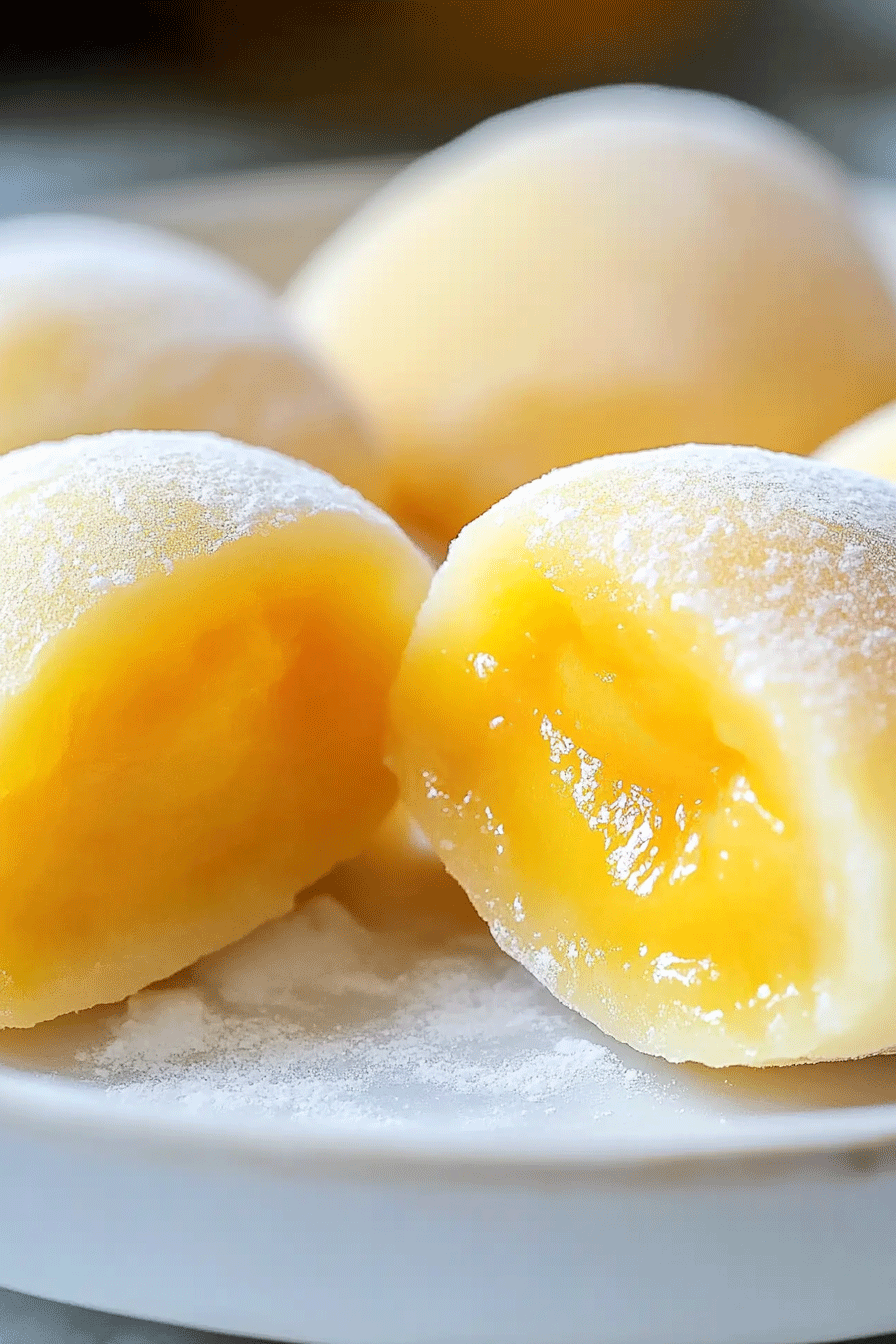 Simple 3-Ingredient Mango Mochi