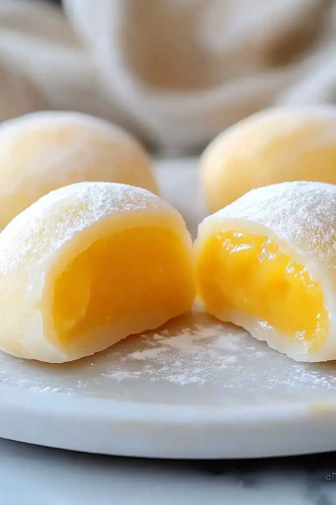  3-Ingredient Mango Mochi