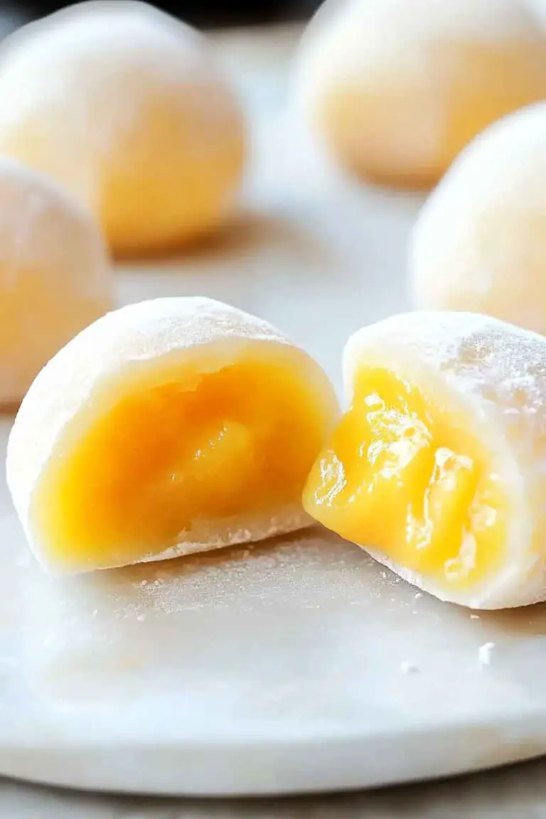 Simple 3-Ingredient Mango Mochi