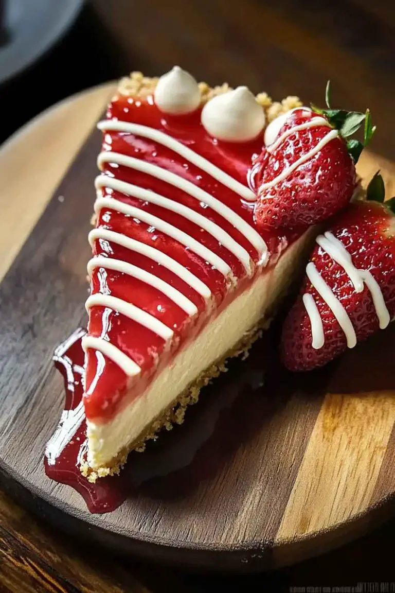 strawberry Cheesecake White Chocolate Drizzle