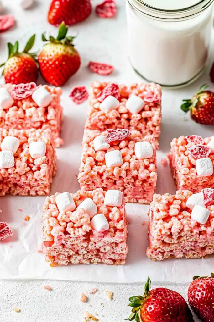 How to Make Strawberry Rice Krispies Treats