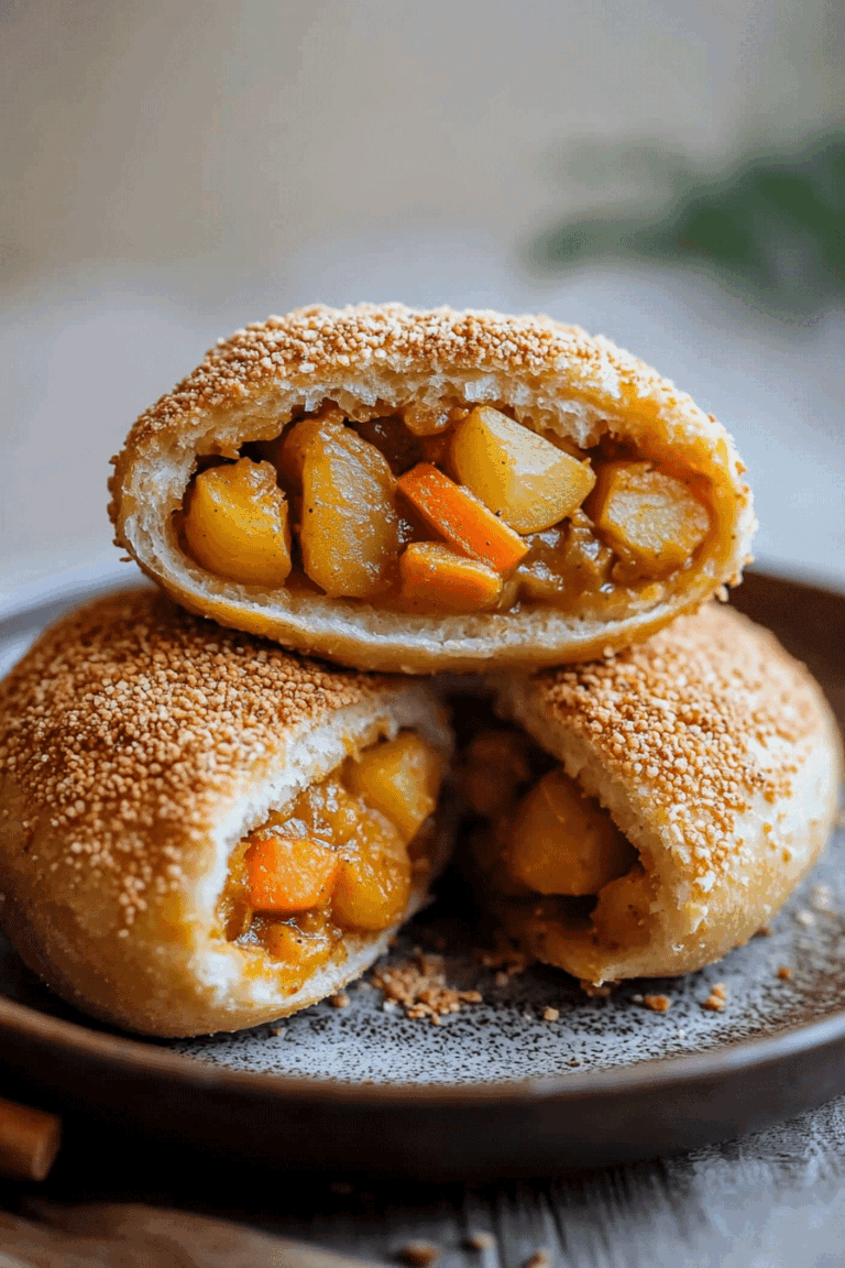 Vegan Japanese Curry Bread Buns
