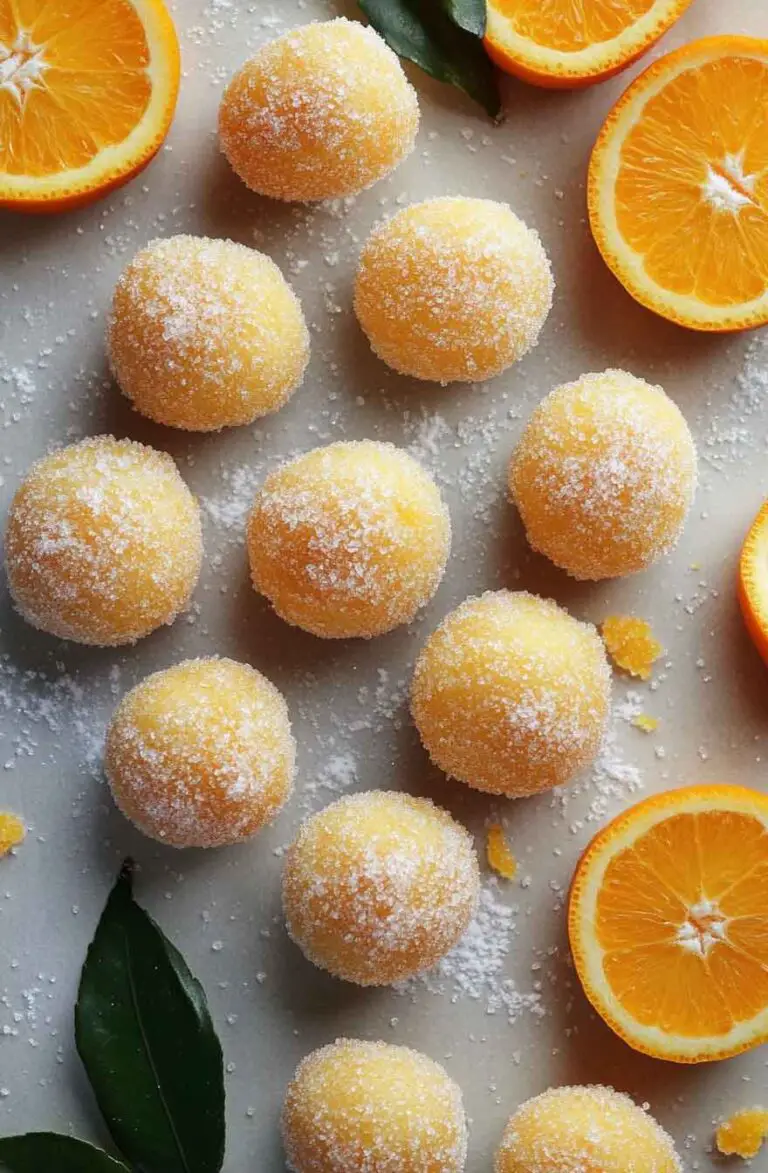 white Chocolate Orange Creamsicle Truffles