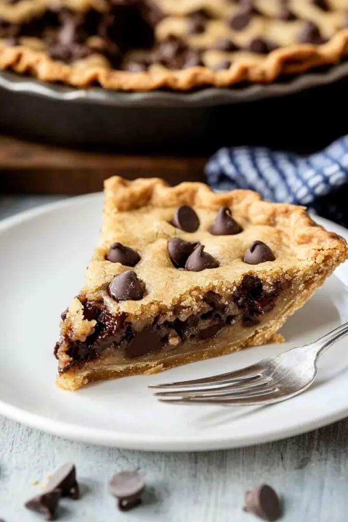 Chocolate Chip Cookie Pie