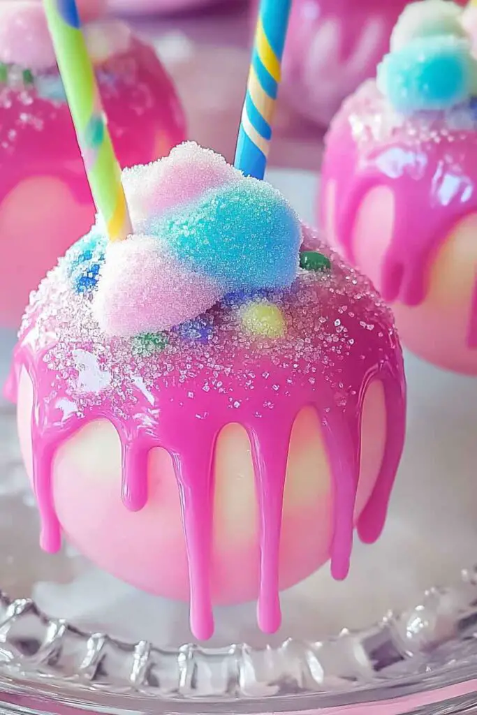 Colorful Candy Apples 