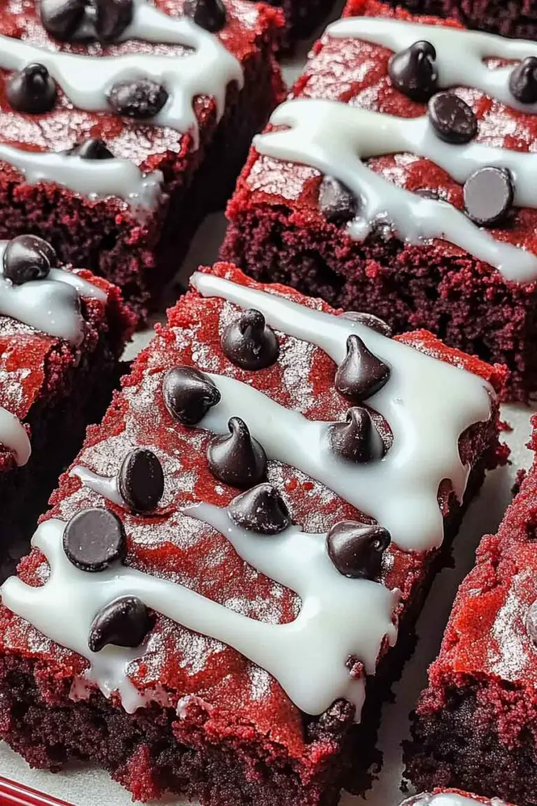 Cookies & Cream Red Velvet Brownies