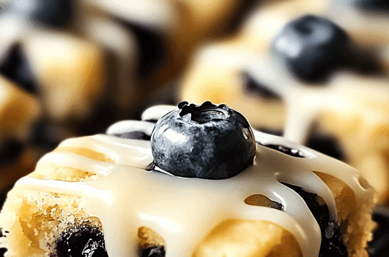 Blueberry Lemon Cookie Bars