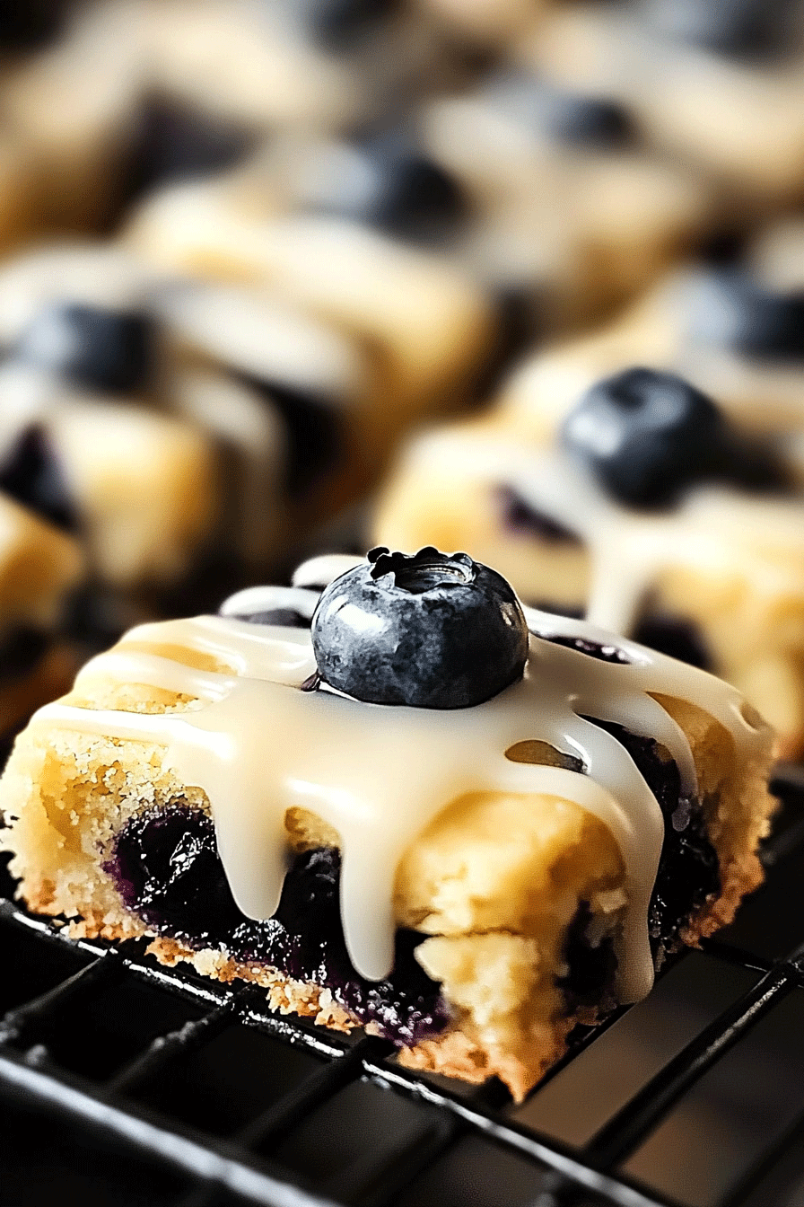 Blueberry Lemon Cookie Bars