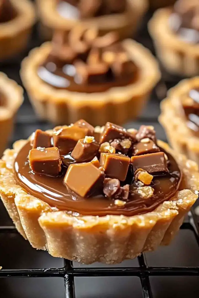 butterfinger Caramel Crunch Mini Pies