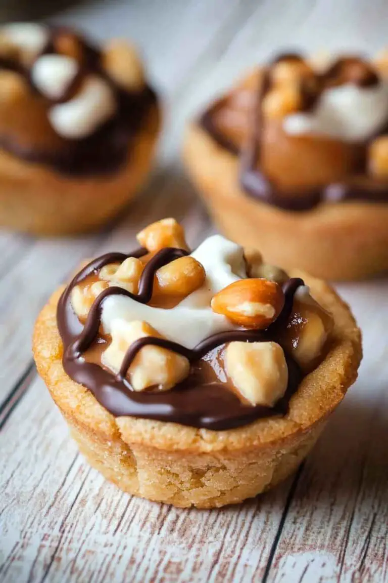 Caramel Peanut Butter Cookie Cups