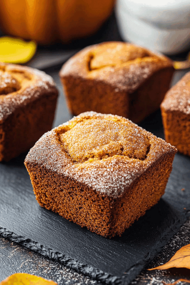 Cinnamon Swirl Pumpkin Bread Minis