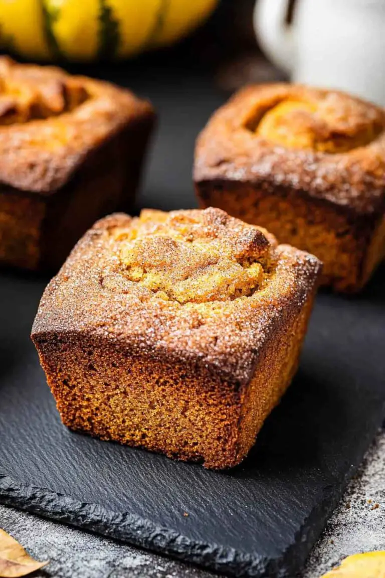 cinnamon Swirl Pumpkin Bread Minis