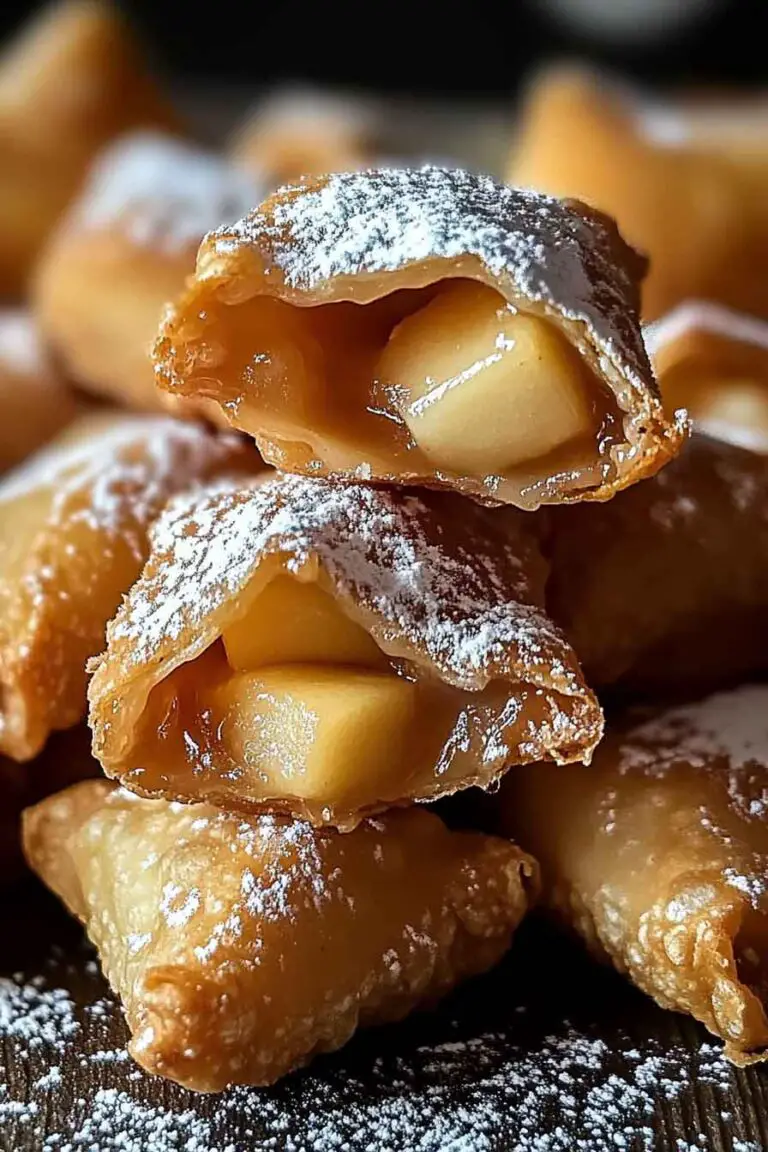 Crispy Wonton Apple Pie Bites Recipe