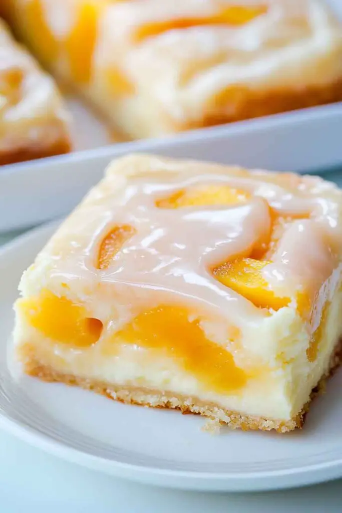 How to Make Peaches and Cream Cheesecake Bars