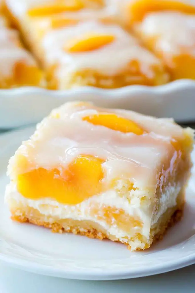 How to Make Peaches and Cream Cheesecake Bars