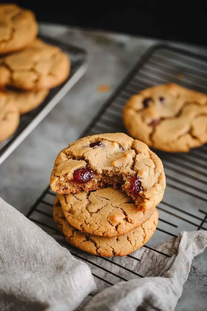 Peanut Butter Jelly Cookies