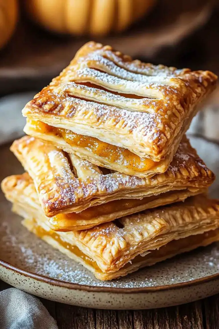 pumpkin Hand Pies Flaky Crust