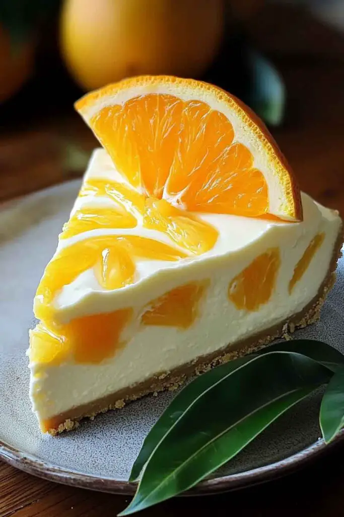 Southern Pineapple Orange Swirl Cheesecake Recipe