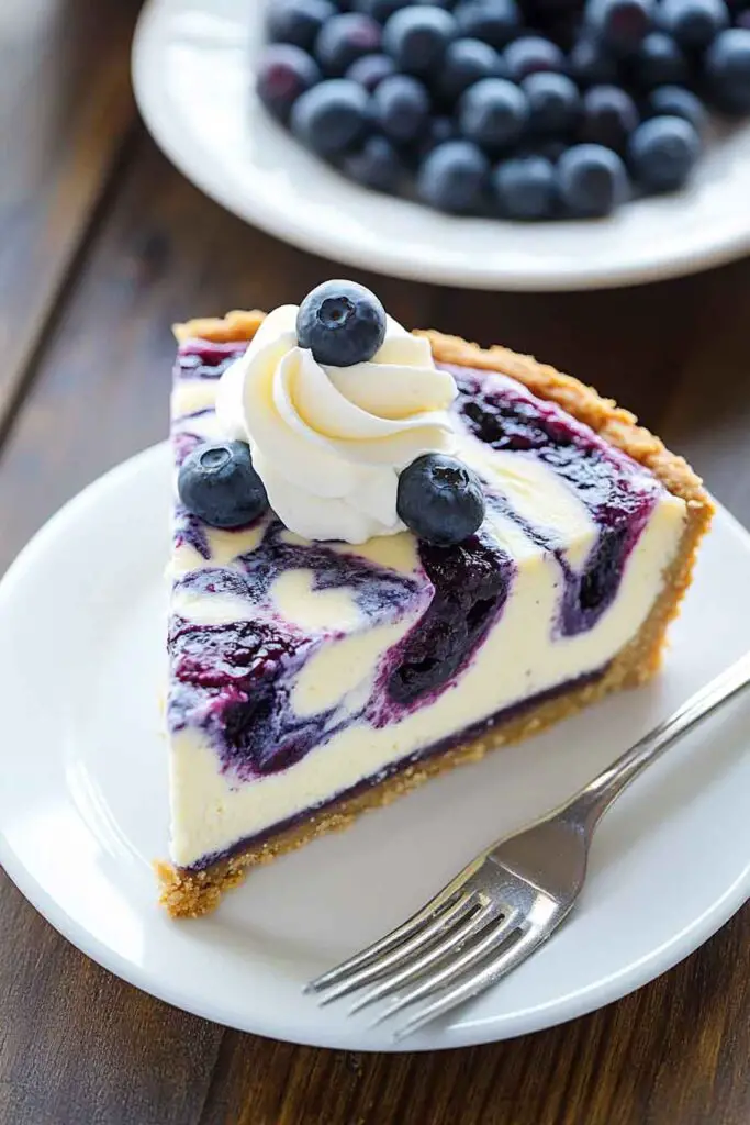 Chocolate Blueberry Cheesecake