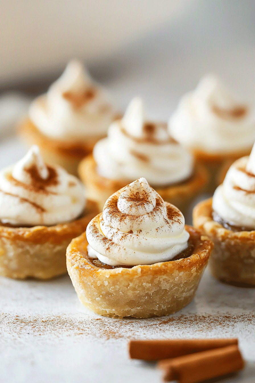 Adorable Mini Pumpkin Pies