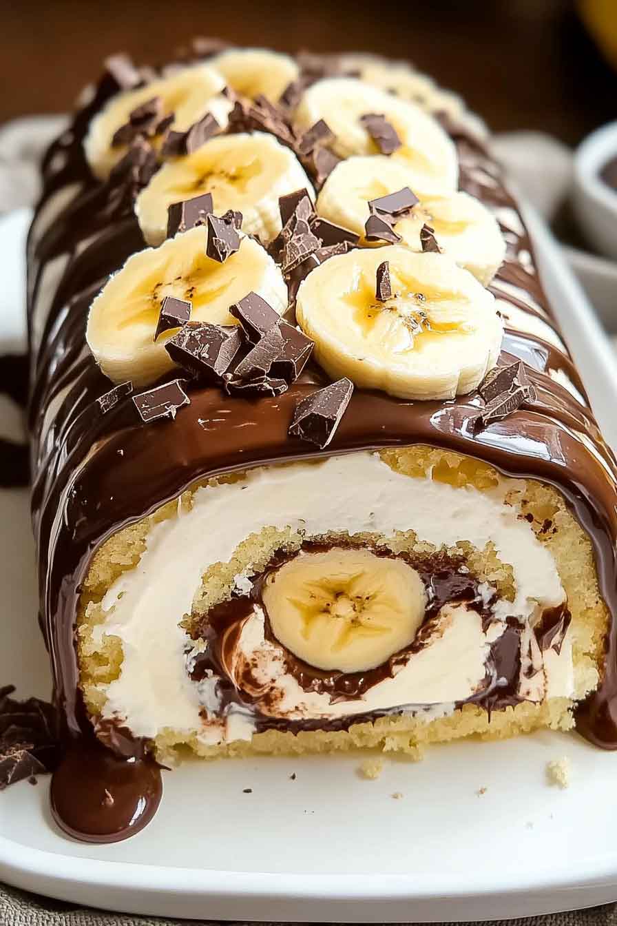 Banana Chocolate Dream Roll