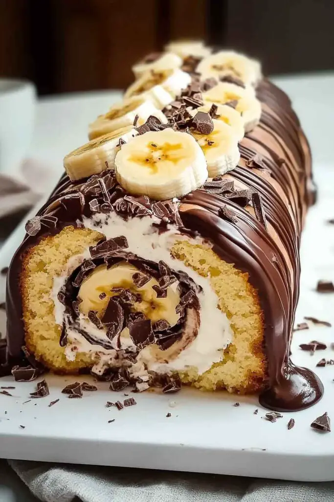 Banana Chocolate Dream Roll