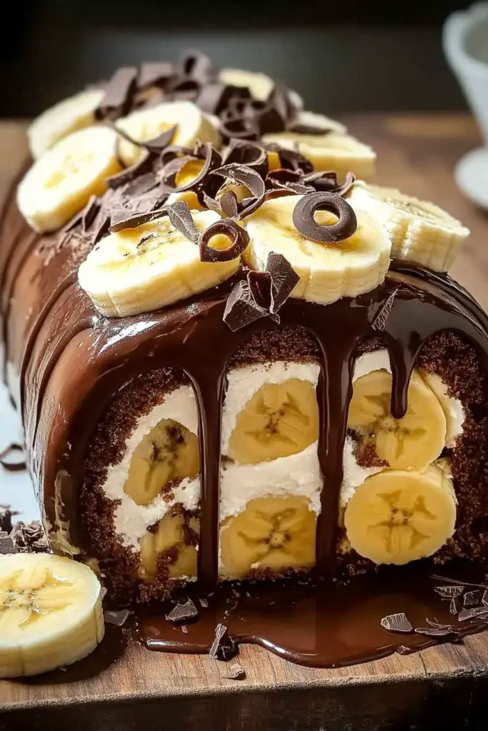 How to Make Banana Chocolate Dream Roll