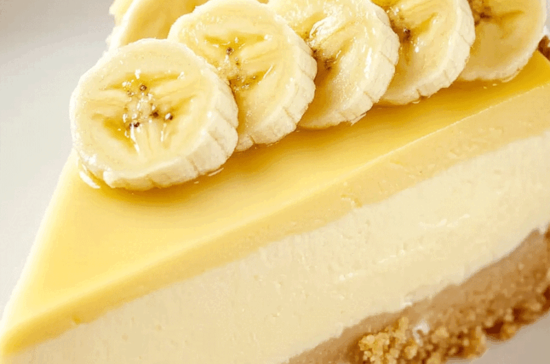 Banana Cream Cheesecake Bliss