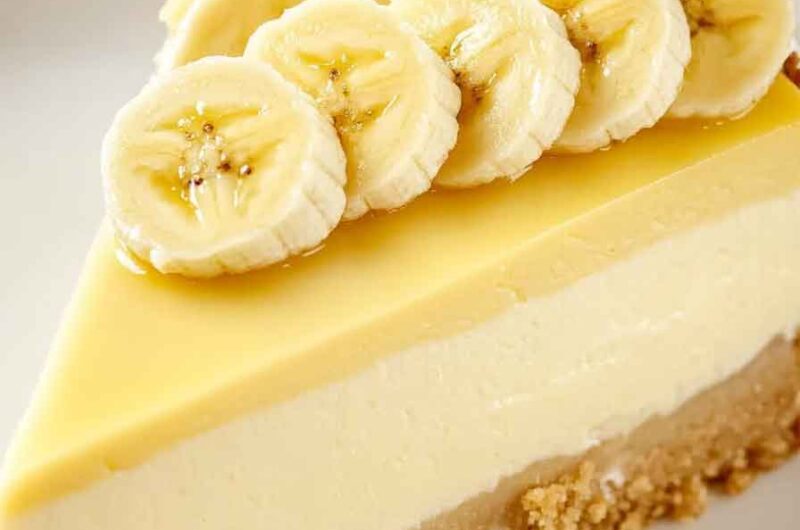Banana Cream Cheesecake Bliss