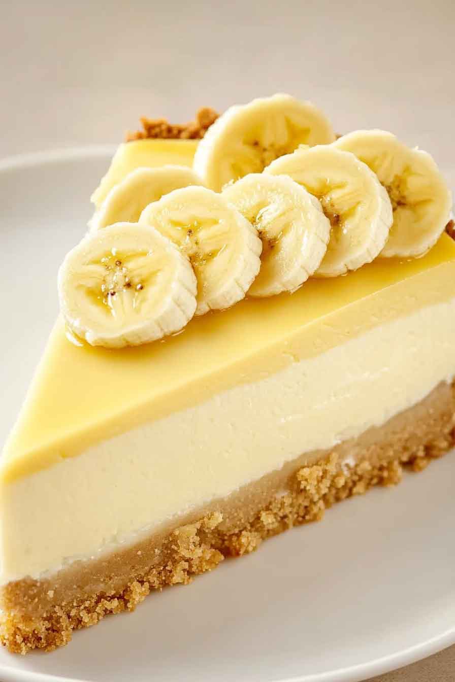 Banana Cream Cheesecake Bliss