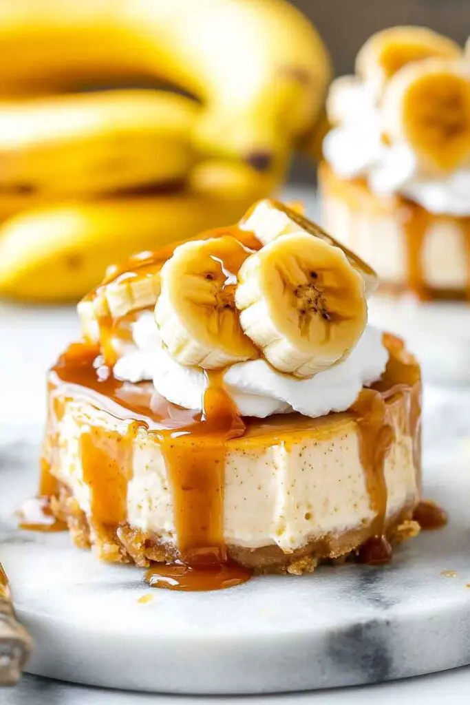How to Serve Bananas Foster Cheesecake Cups