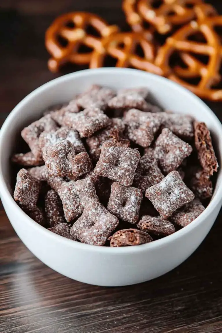 Brownie Batter Puppy Chow