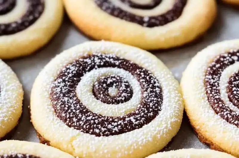 Christmas Butter Swirl Cookies