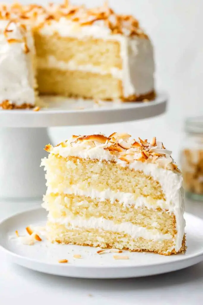 Coconut Custard Cake Recipe