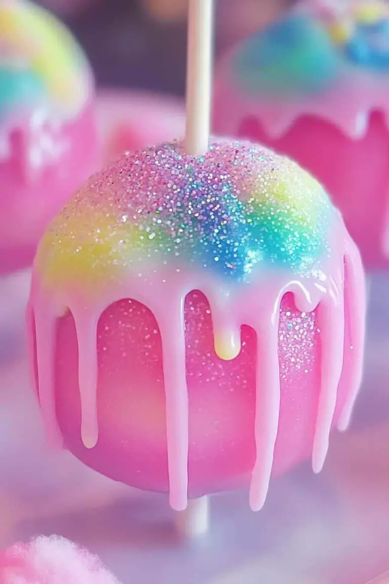 Colorful-Candy-Apples-Cotton-Candy-Fun