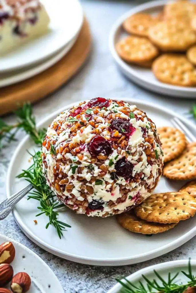How to Make Cranberry Goat Cheese Balls