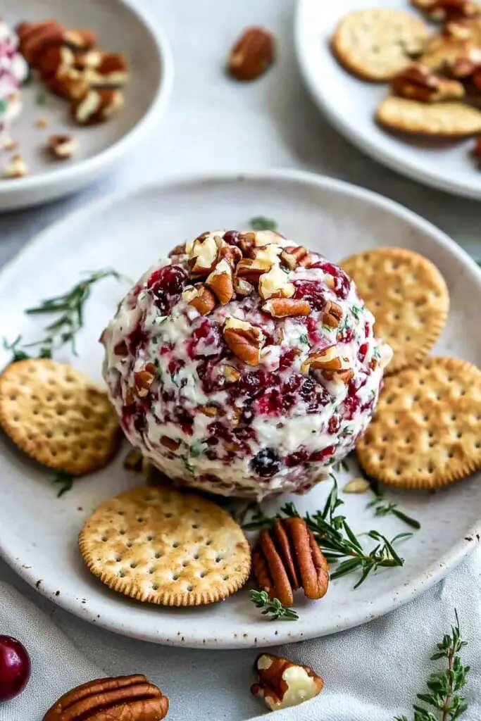 Storing Cranberry Pecan Cheesecake Ball