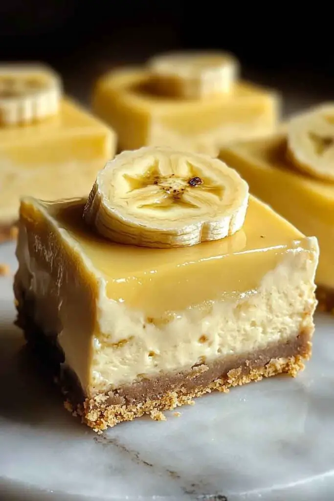 Banana Pudding Cheesecake Bars