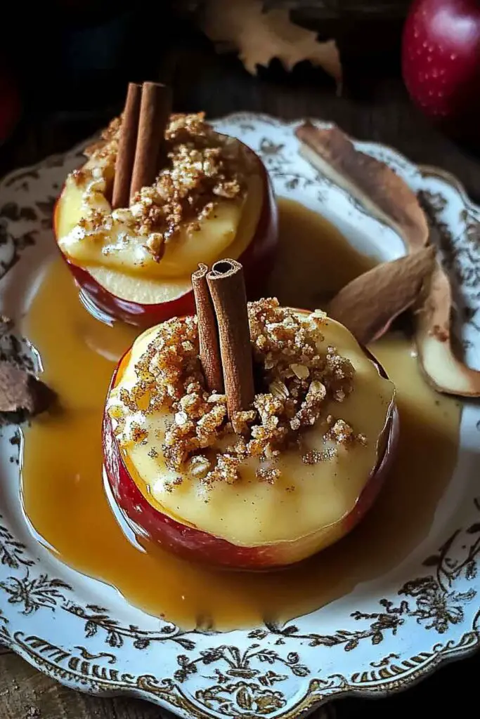 Ingredients for Custard Stuffed Baked Apples
