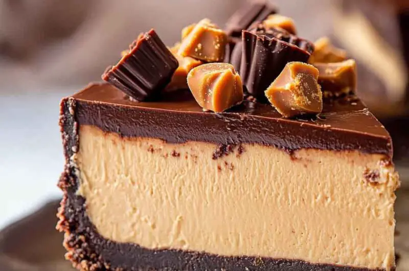 Decadent Peanut Butter Cheesecake