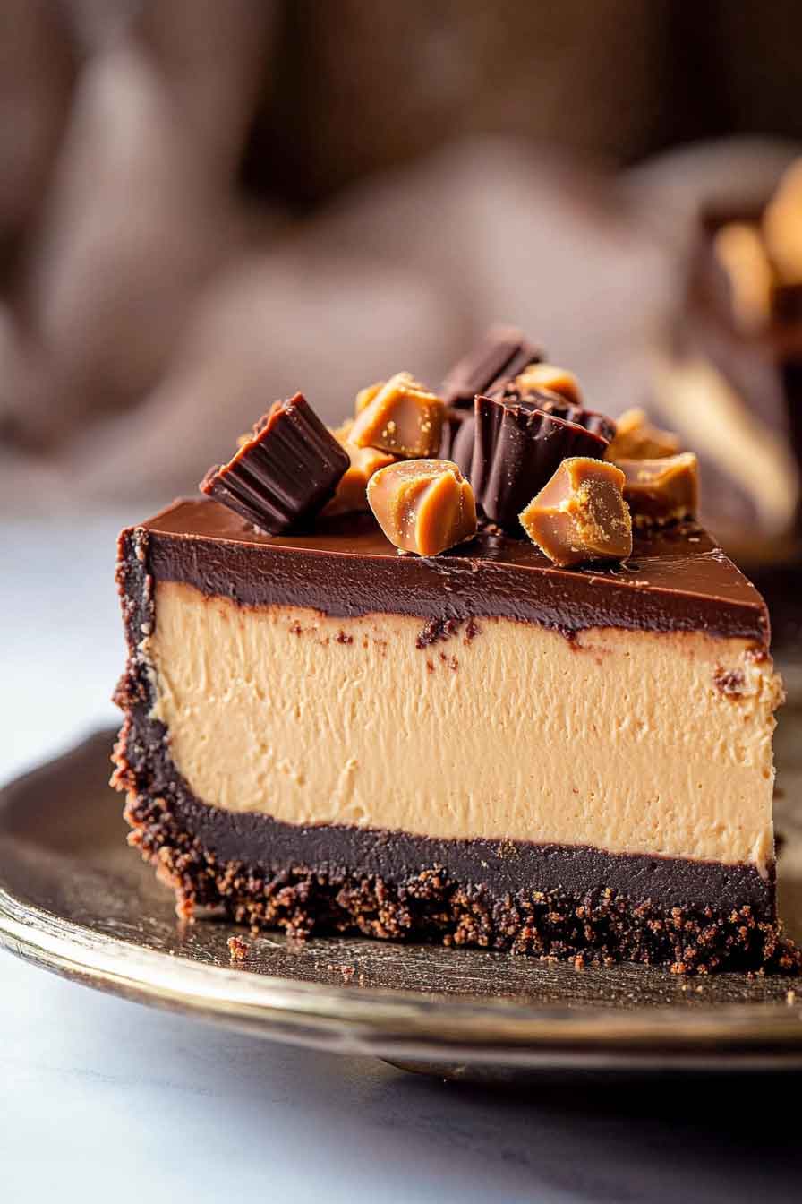 Decadent Peanut Butter Cheesecake