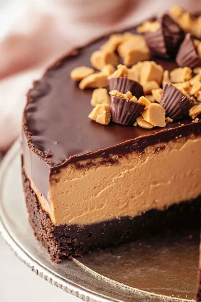 Decadent Peanut Butter Cheesecake