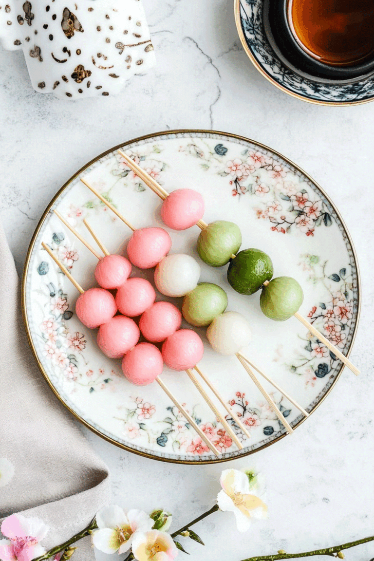 easy Hanami Dango Recipe
