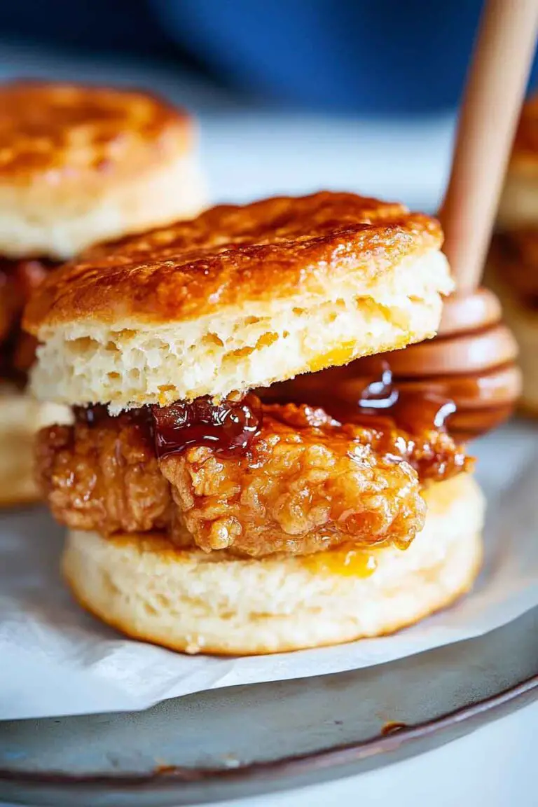 Hot Honey Chicken Biscuits
