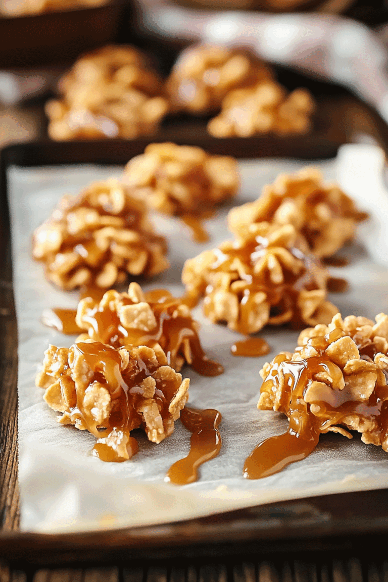 Irresistible Soft Chewy Caramel Clusters